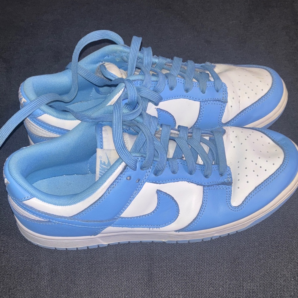 Nike Sky Blue and White Athletic Shoes